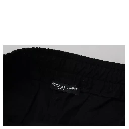 Black Jogger Wool Jogging Trouser