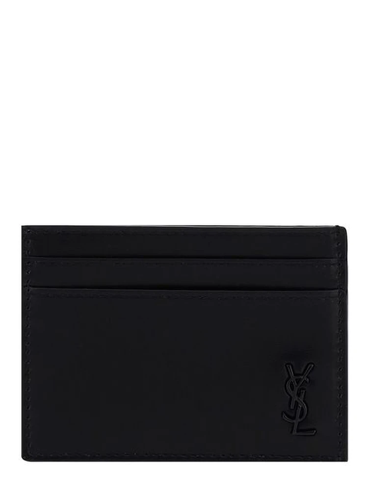 Black Calf Leather Bos Taurus Wallet
