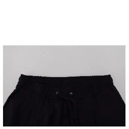 Black Jogger Wool Jogging Trouser