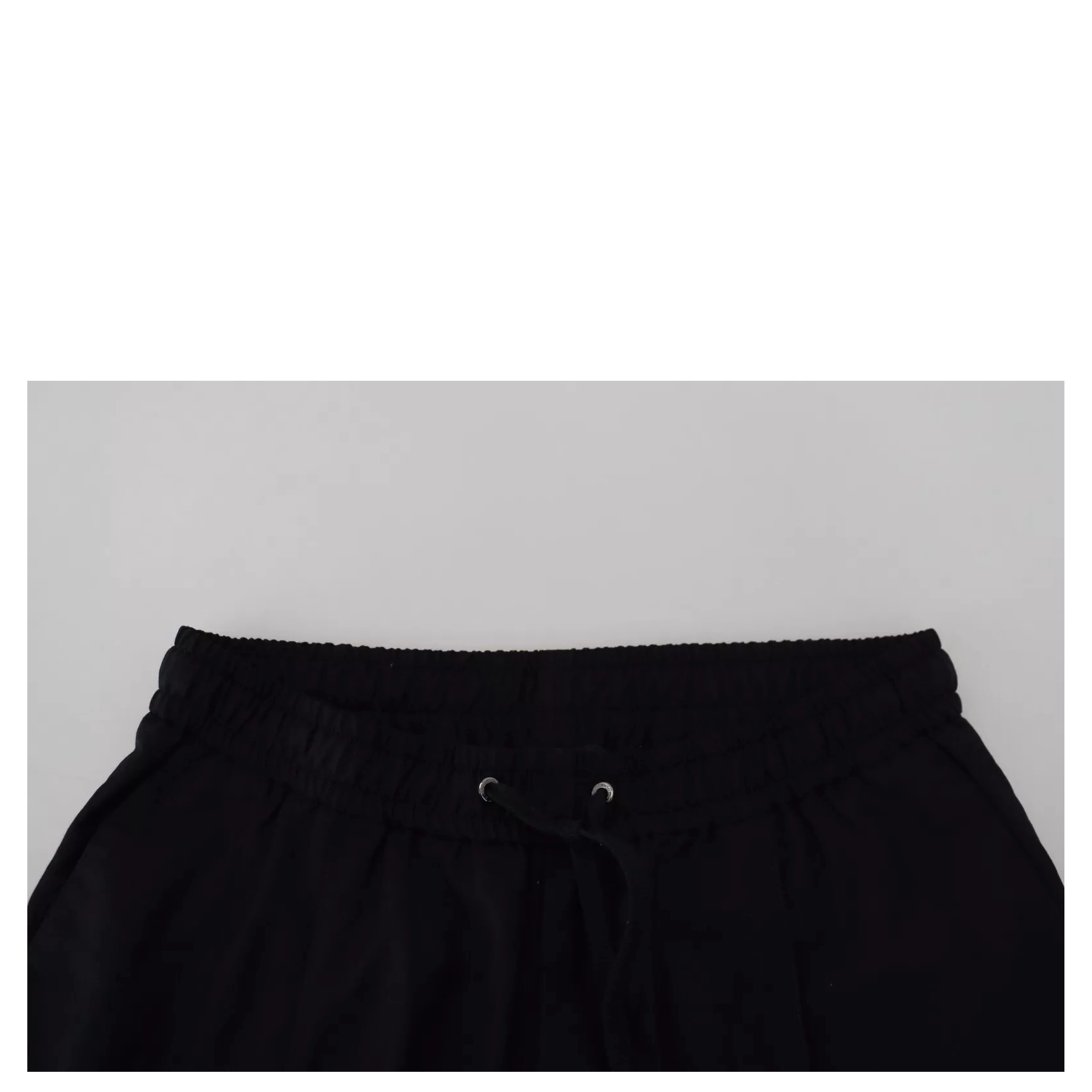 Black Jogger Wool Jogging Trouser