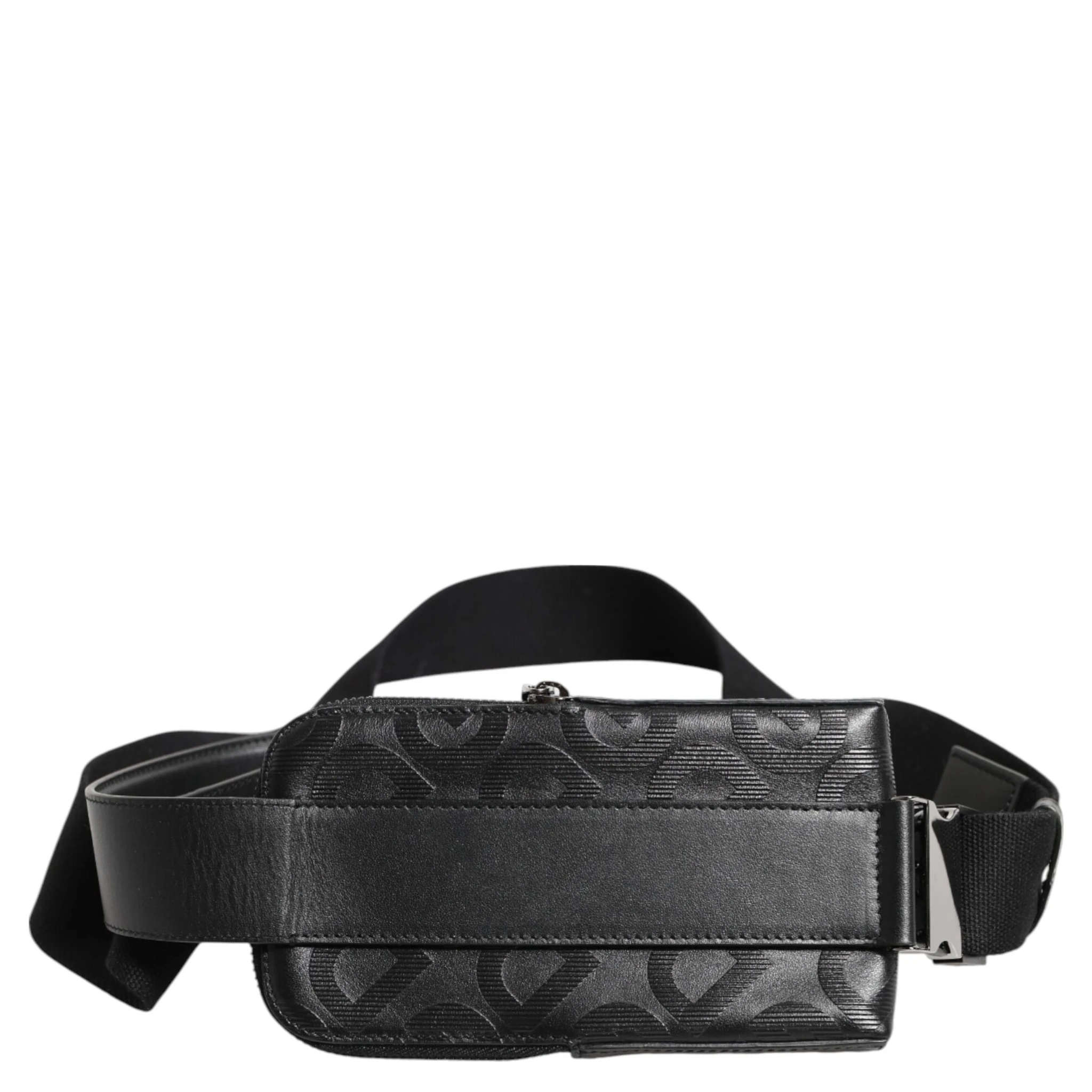 Gray DG Logo Mania Purse Phone Belt Waist Men Borse Bag