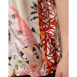 Multicolor Shell Print Hawaii Casual Shirt
