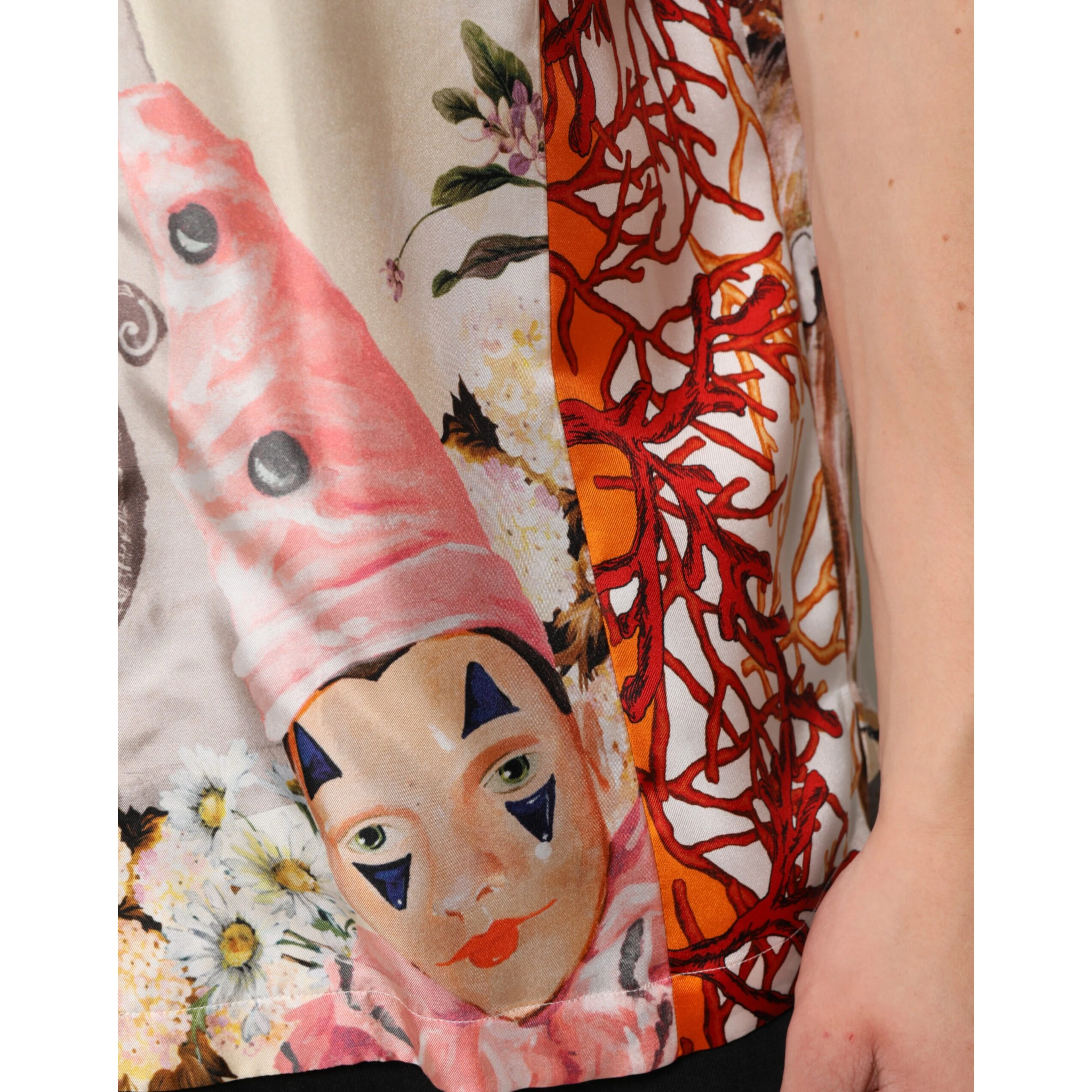 Multicolor Shell Print Hawaii Casual Shirt