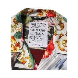 Multicolor Shell Print Hawaii Casual Shirt