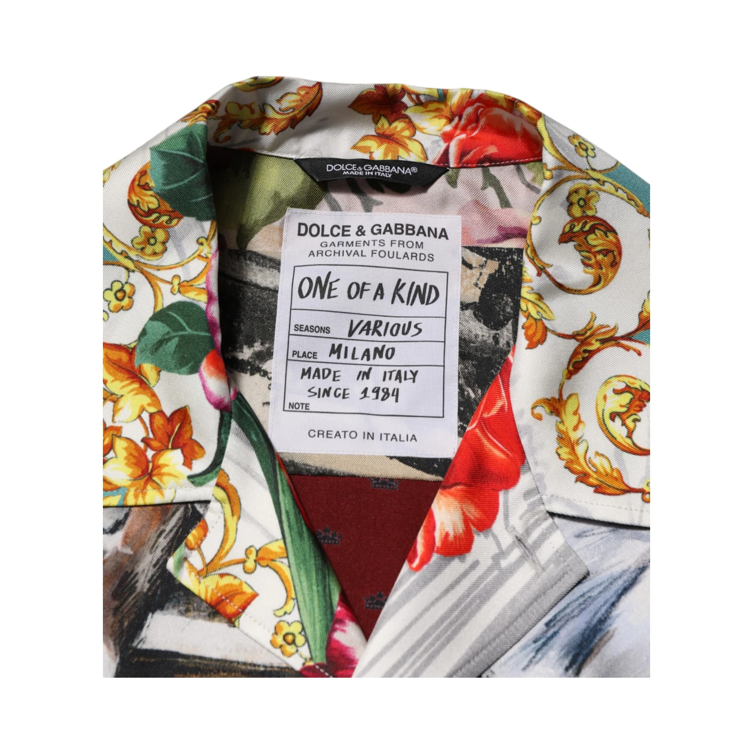 Multicolor Shell Print Hawaii Casual Shirt