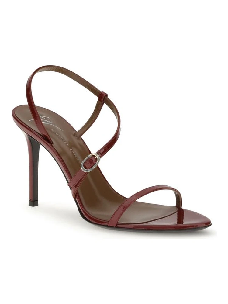 Red Leather Stiletto Heel Sandals alternative