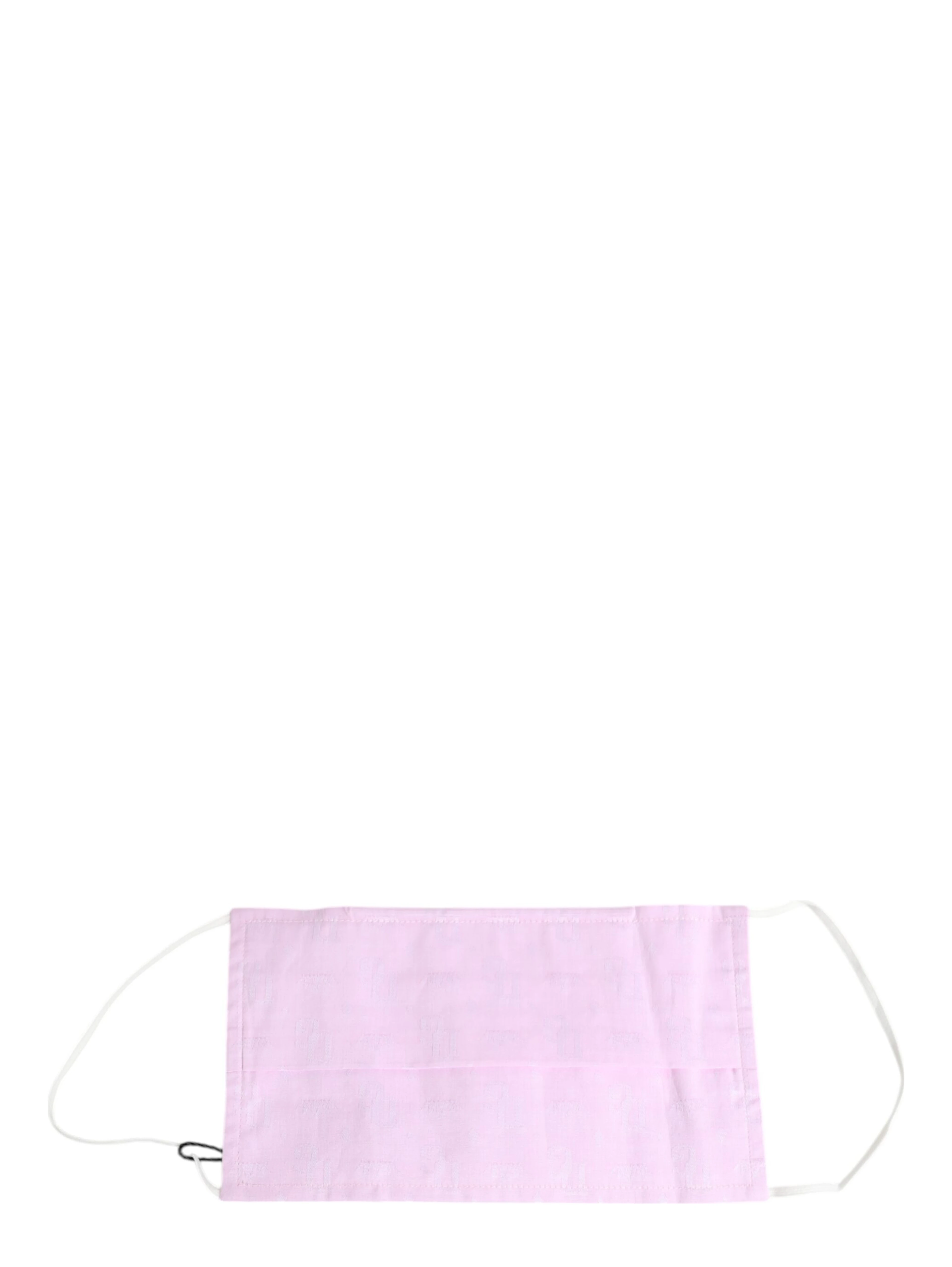 Pink Cotton Logo Elastic Ear Strap Face Mask