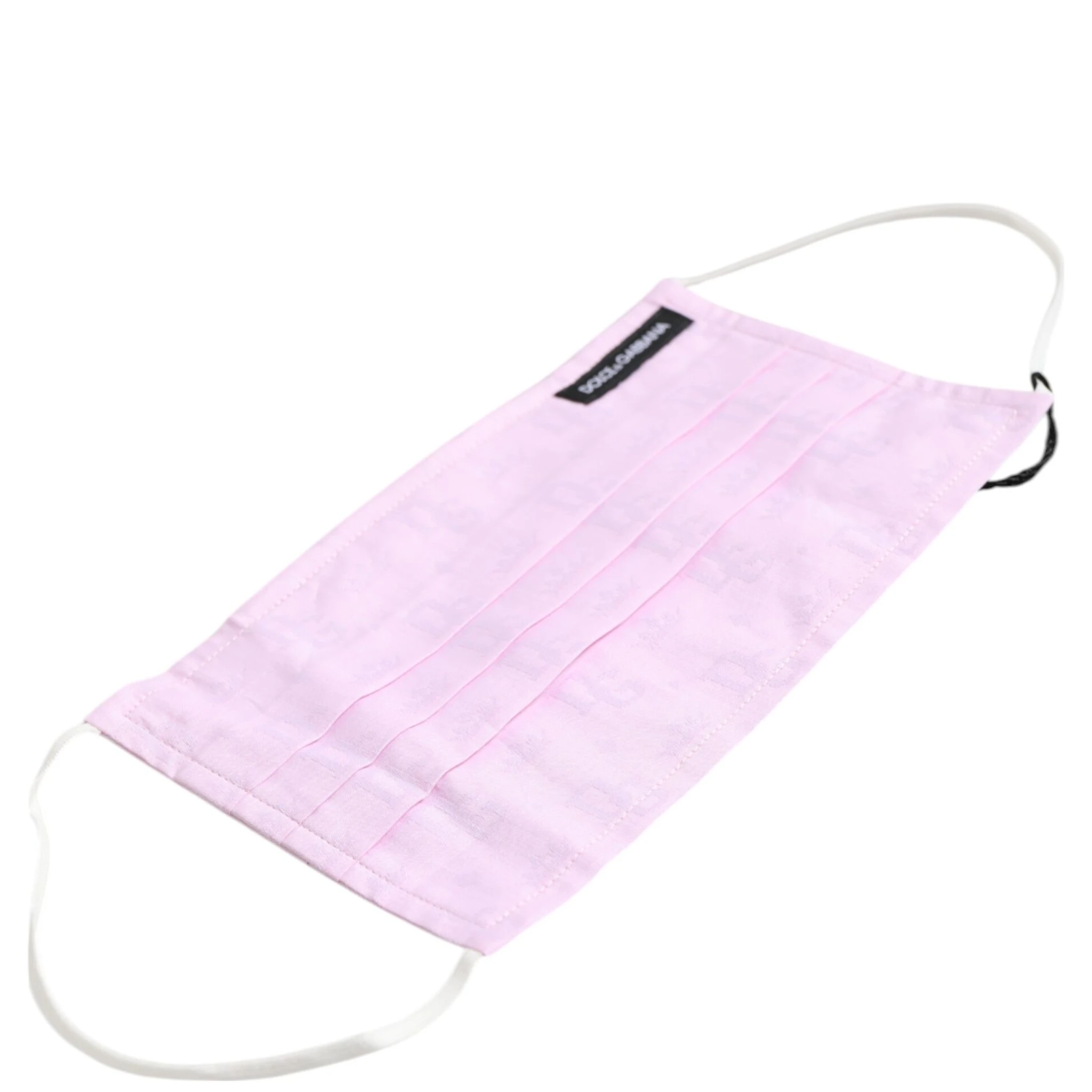 Pink Cotton Logo Elastic Ear Strap Face Mask