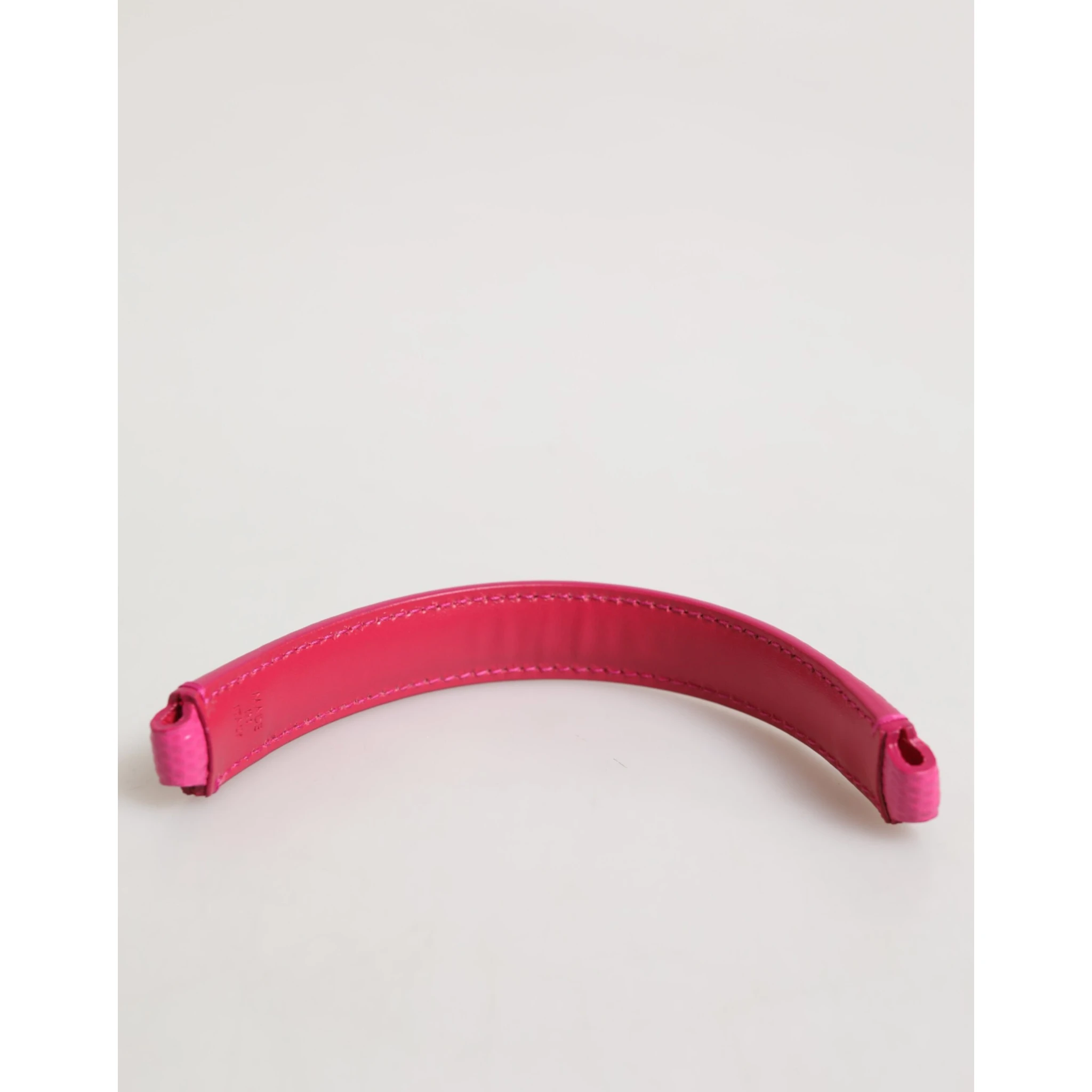 Pink Embellished Leather Bag Handle Women Shoulder Strap