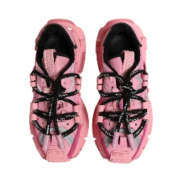 Pink Low Top Space Women Sneakers Shoes