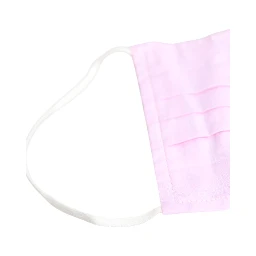 Pink Cotton Logo Elastic Ear Strap Face Mask