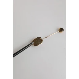 Rhinestone Embellished Sterling Silver Collar Brooch Pin