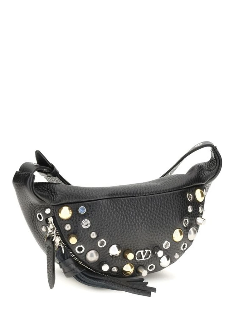 Black Calf Leather Bos Taurus Shoulder Bag alternative