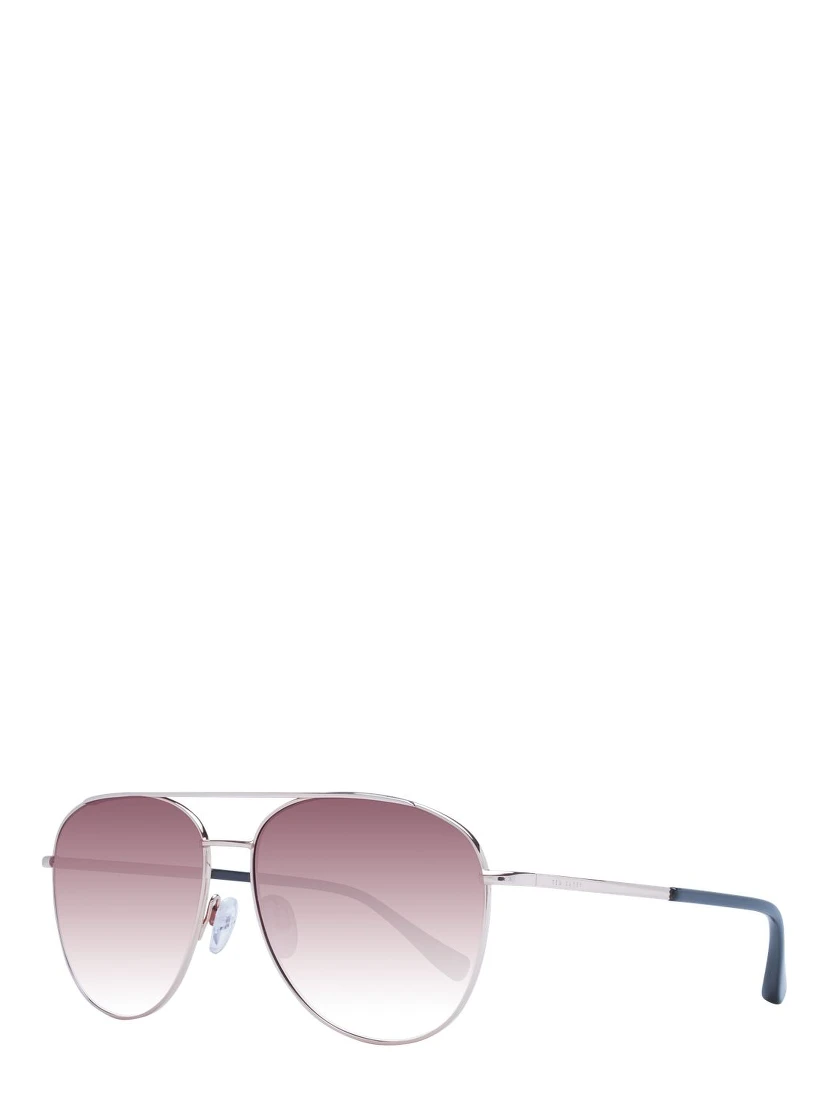 Rose Gold Metal Sunglasses