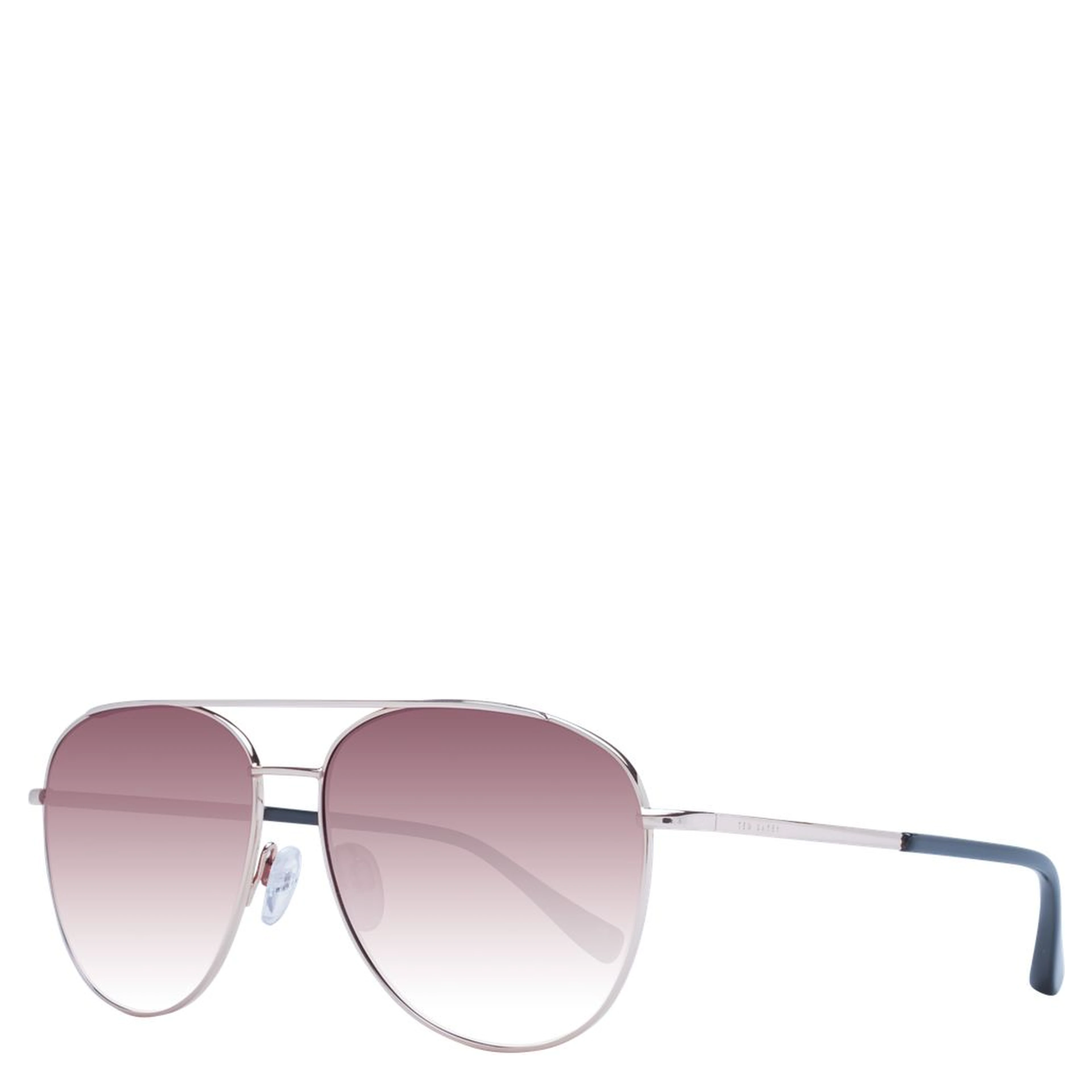 Rose Gold Metal Sunglasses