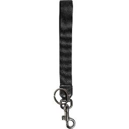 Black Red DG Logo Polyester Silver Men Keychain Keyring