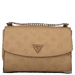 Beige Polyethylene Handbag