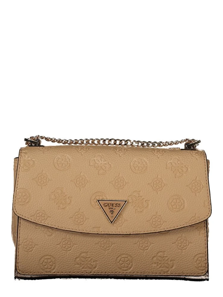 Beige Polyethylene Handbag