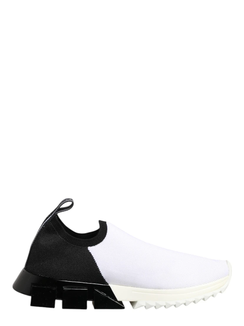 White Black Low Top Sorrento Sneakers Shoes