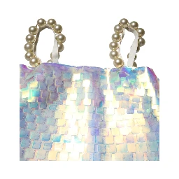 Multicolor Sequin Holographic Mini  Dress