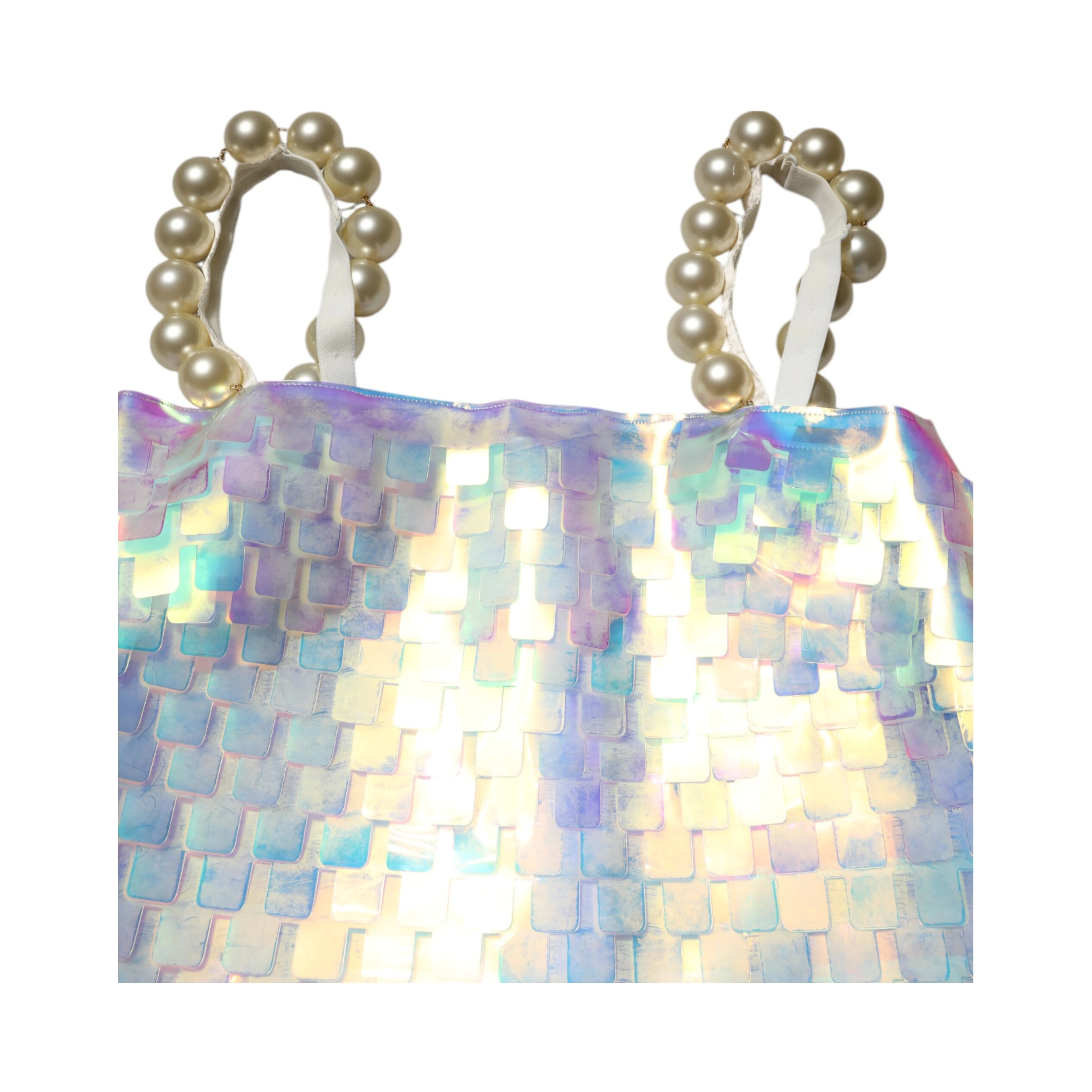 Multicolor Sequin Holographic Mini Dress