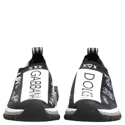 Black White Sorrento Low Top Sneakers Shoes