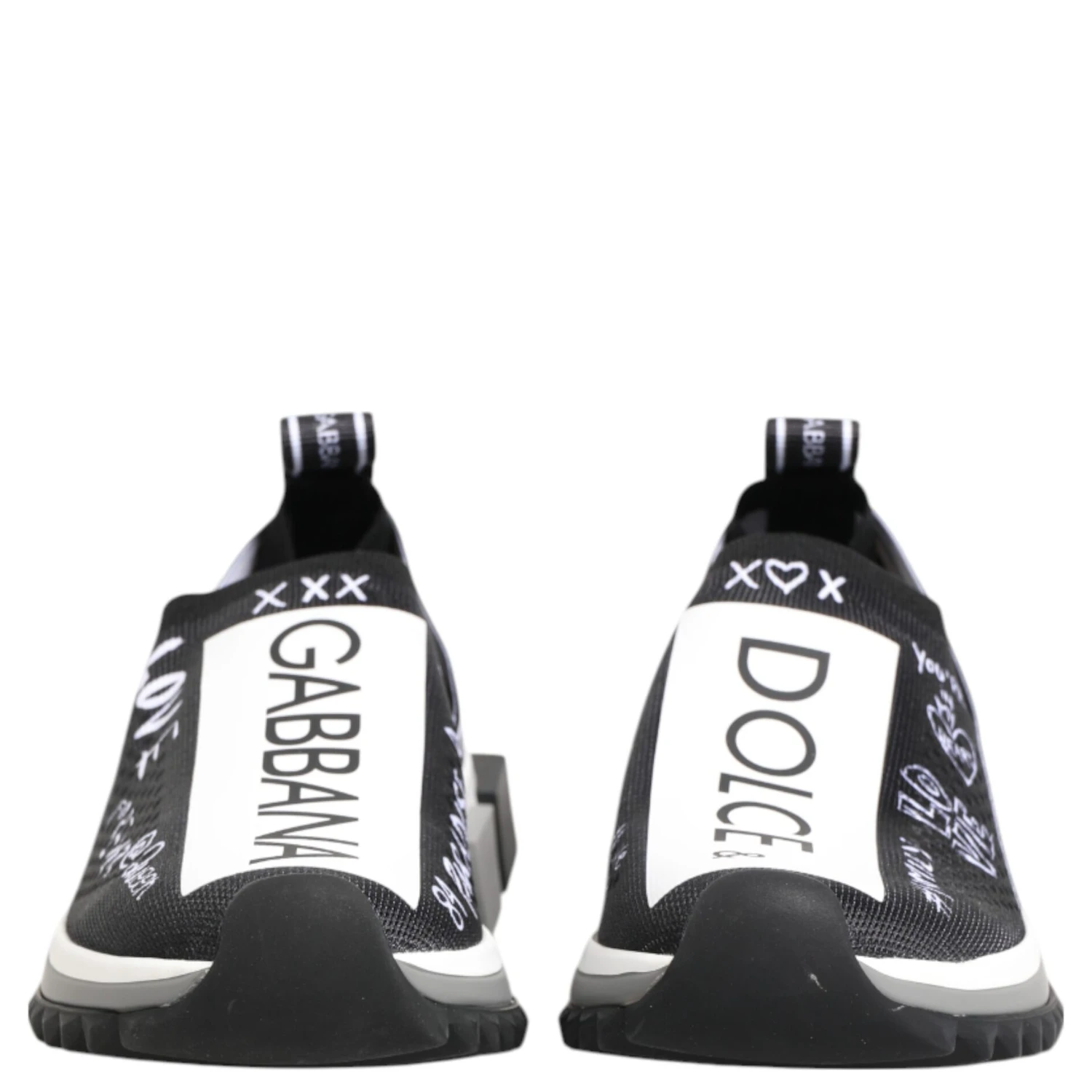 Black White Sorrento Low Top Sneakers Shoes