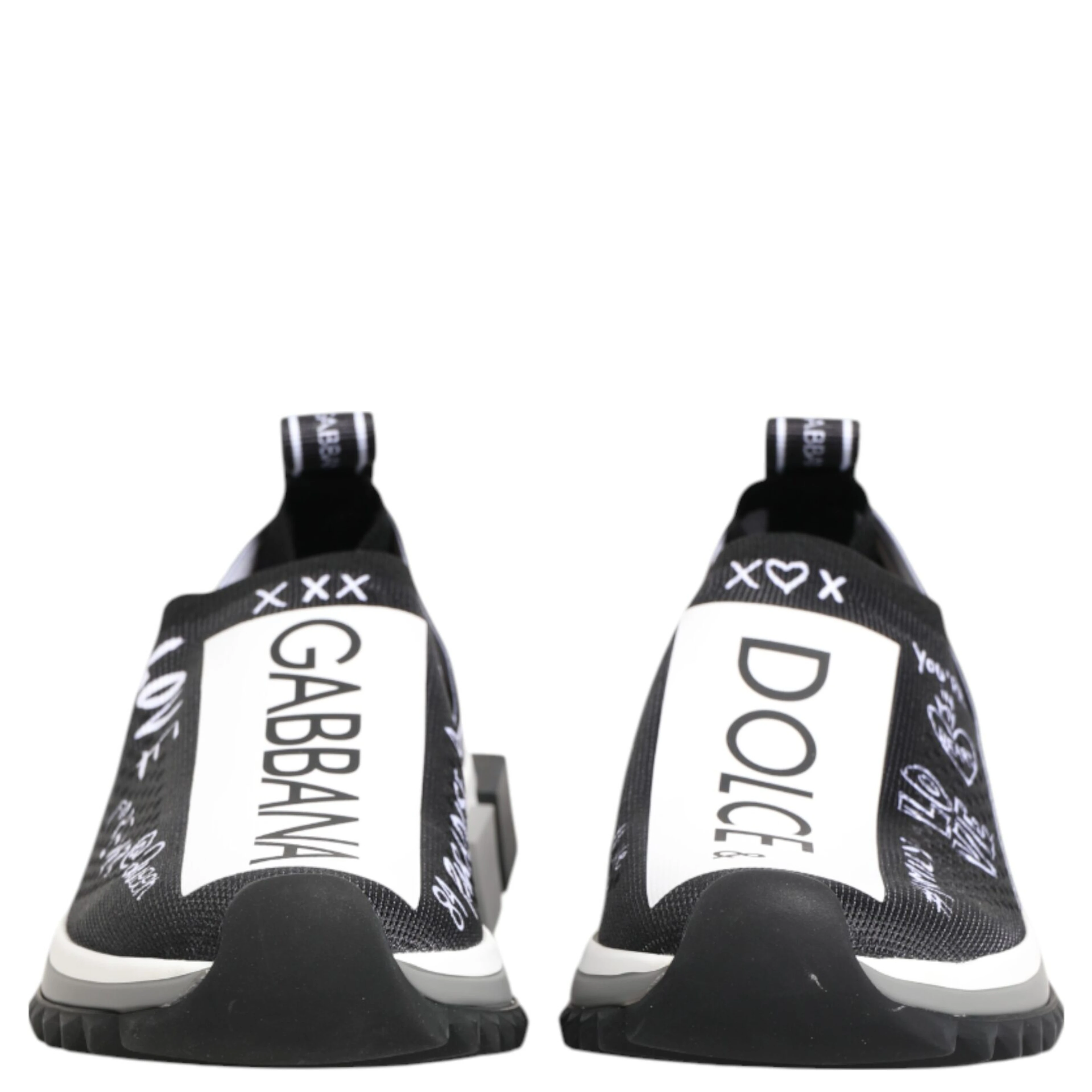 Black White Sorrento Low Top Sneakers Shoes