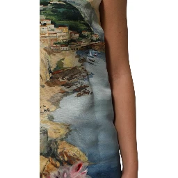 Multicolor Crystal Embellished Mini Dress