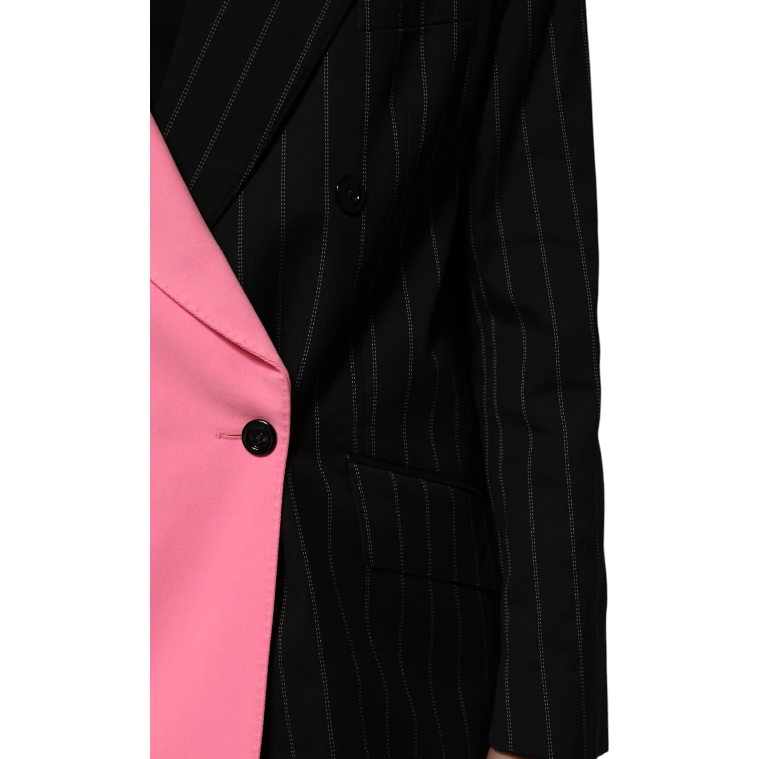 Multicolor Patchwork Embellished Coat Jacket