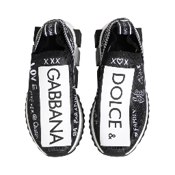 Black White Sorrento Low Top Sneakers Shoes