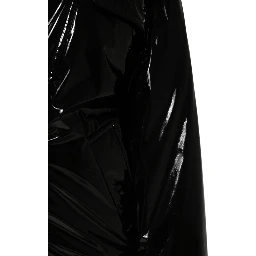 Polyester Black Quilted Puffer Coat  Jacket