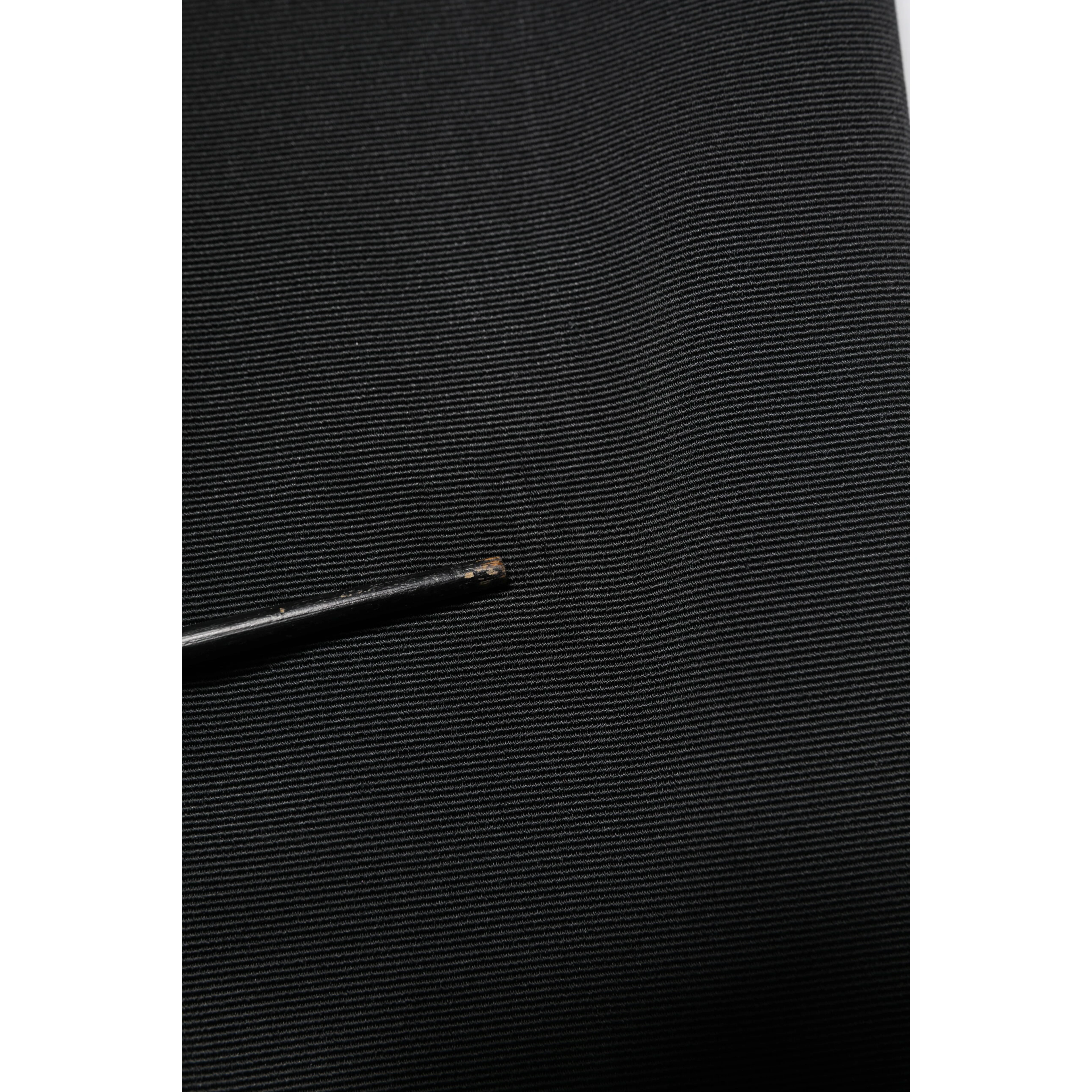 Black Acetate HighWaist Tapered Trouser Pants