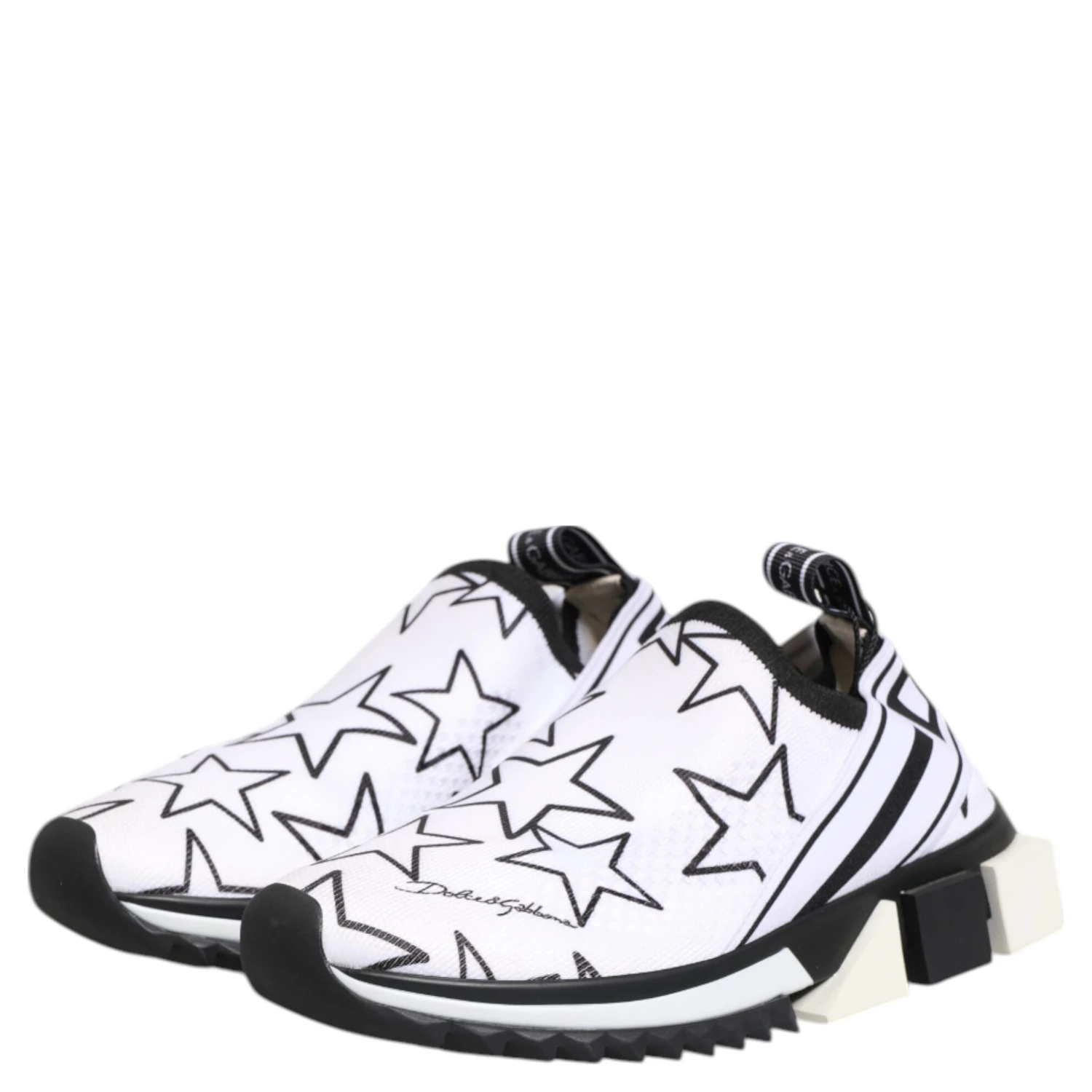White Stars Sorrento Low Top Sneakers Shoes
