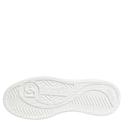 White Miami Leather Low Top Sneakers Shoes