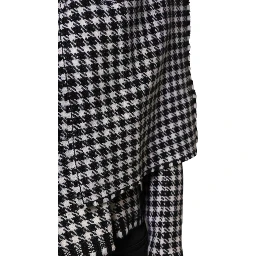 Multicolor Wool Monochrome Patterned Jacket