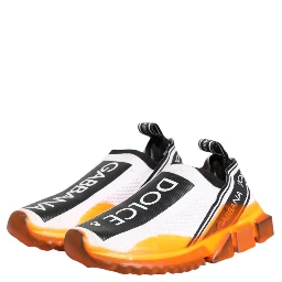 White Sorrento Slip On Low Top Sneakers Shoes