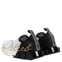 White Black Low Top Sorrento Sneakers Shoes