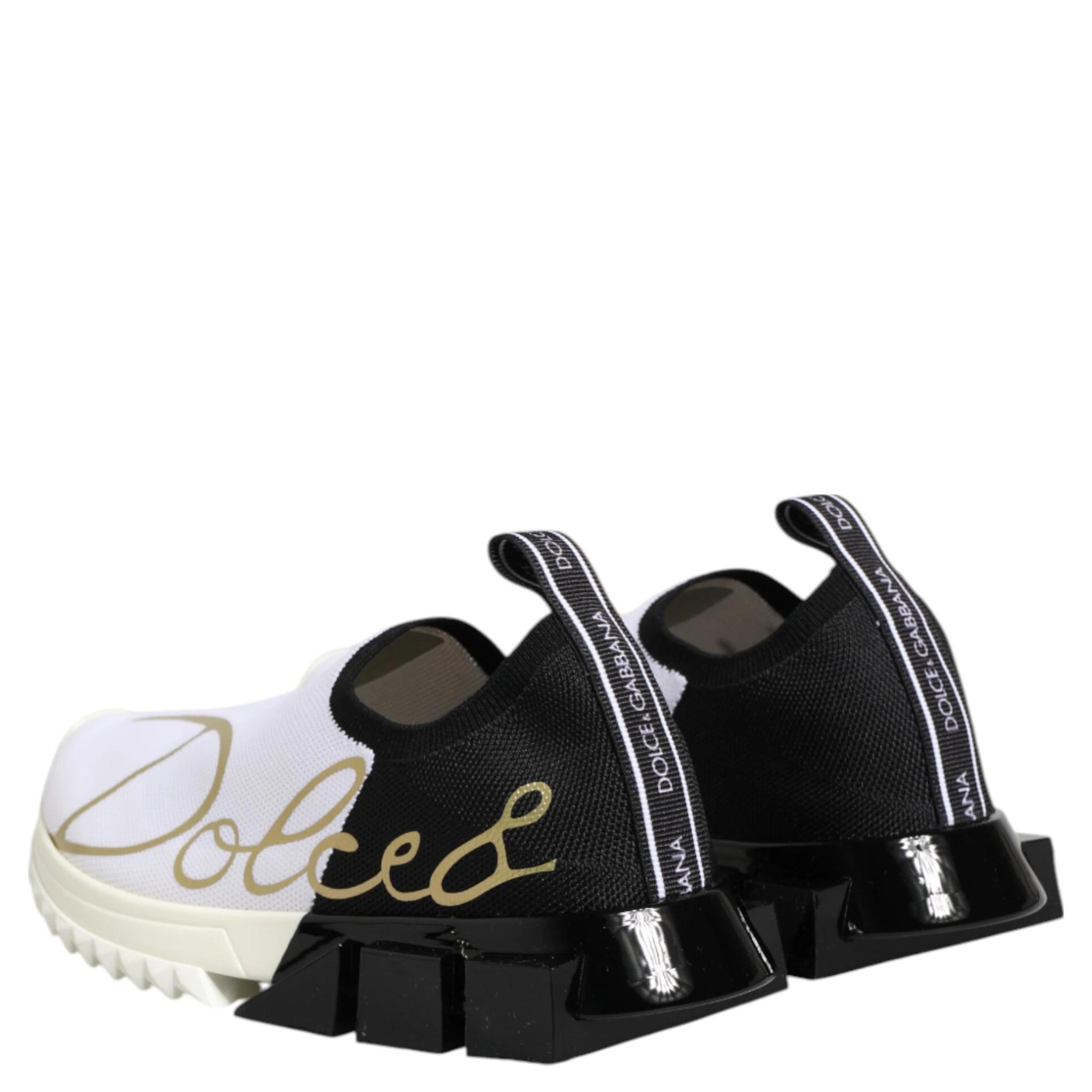 White Black Low Top Sorrento Sneakers Shoes