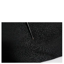 Black Acetate HighWaist Tapered Trouser Pants