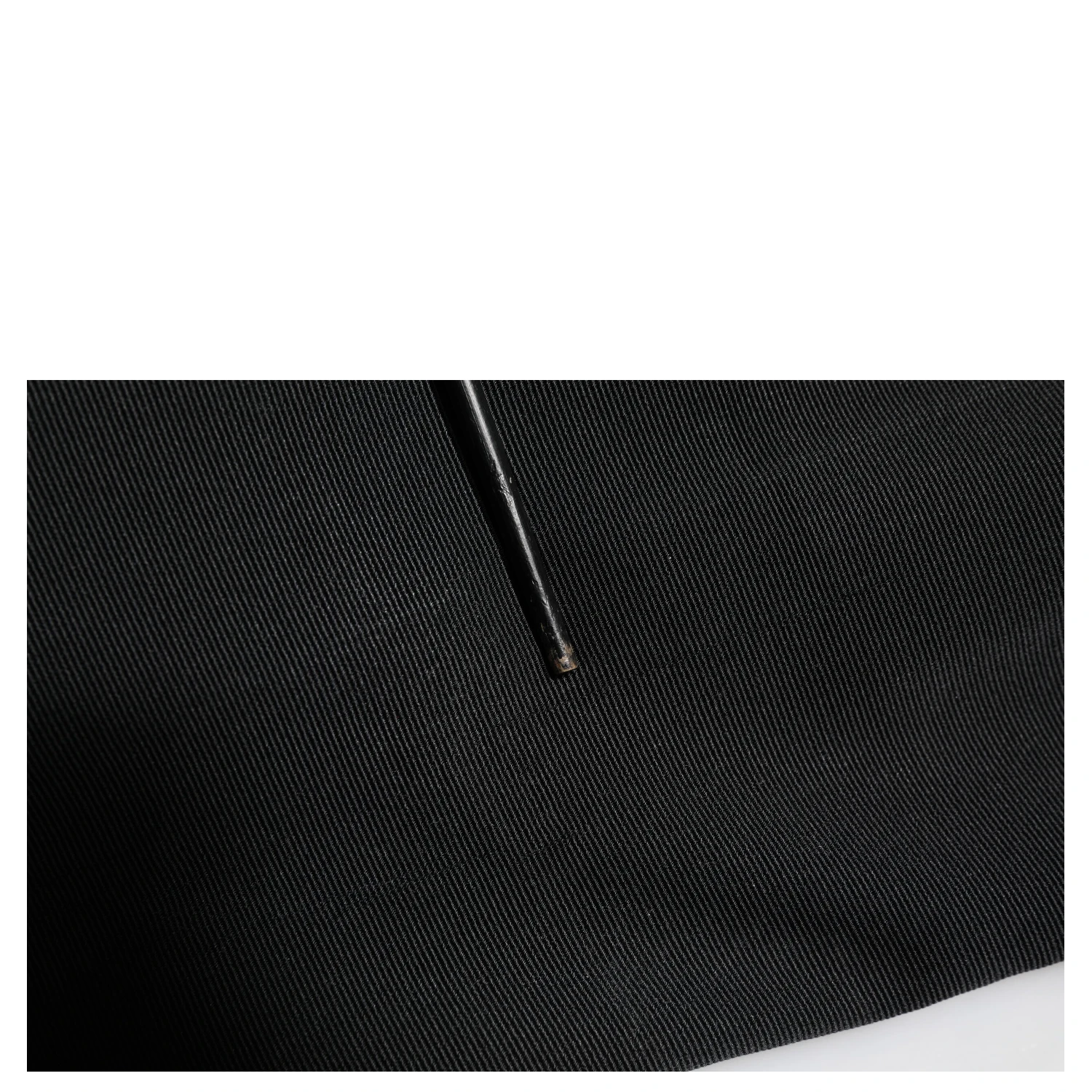 Black Acetate HighWaist Tapered Trouser Pants