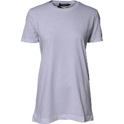 White Cotton Goodluck 2023 Crew NeckT-shirt