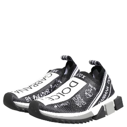 Black White Sorrento Low Top Sneakers Shoes