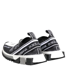 Black White Sorrento Low Top Sneakers Shoes
