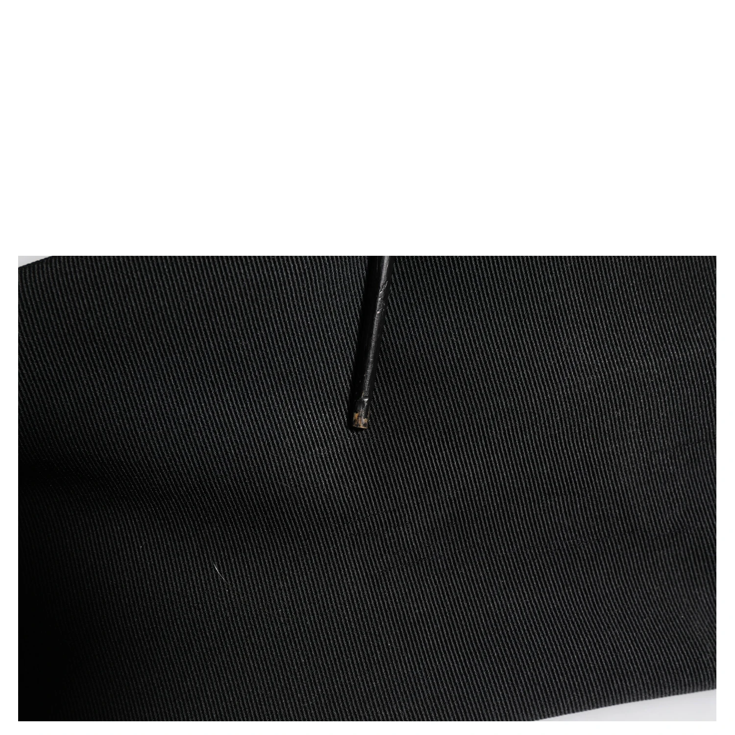 Black Acetate HighWaist Tapered Trouser Pants