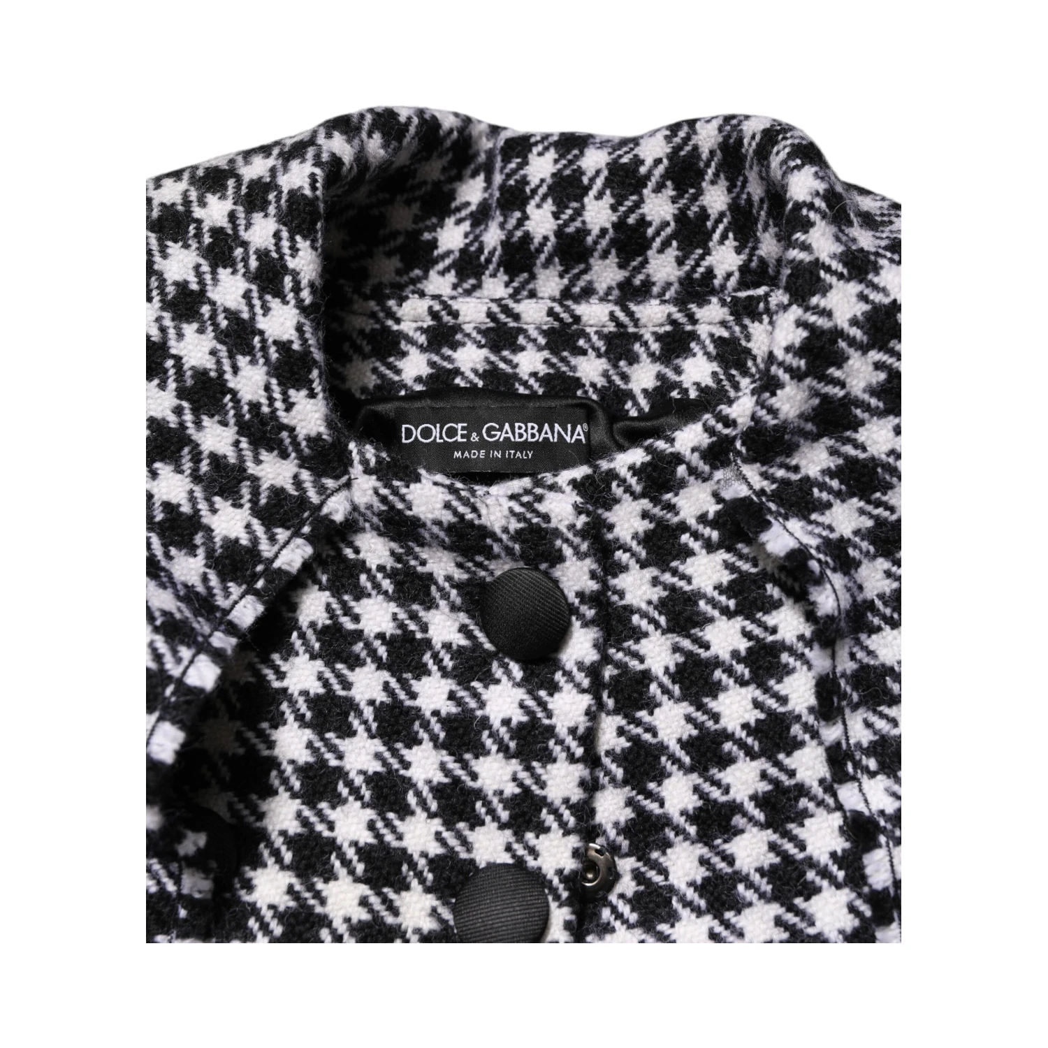 Multicolor Wool Monochrome Patterned Jacket