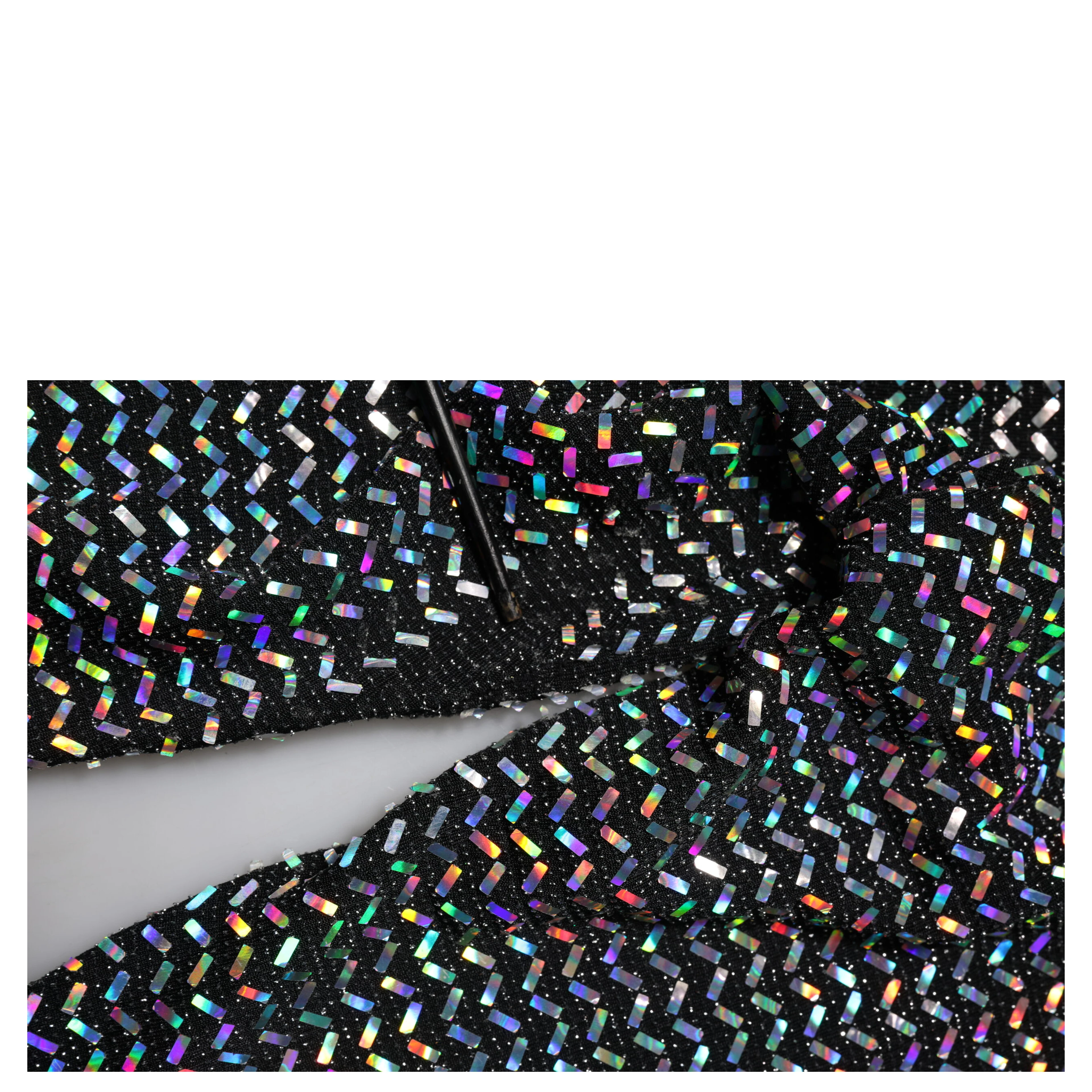 Multicolor Sequined Leggings Trouser Pants