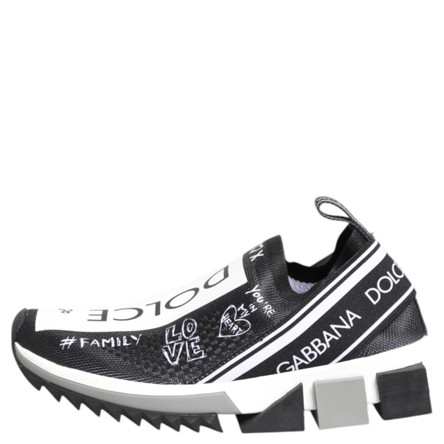 Black White Sorrento Low Top Sneakers Shoes