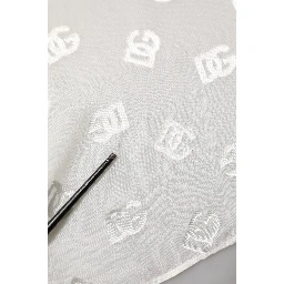 Off White Logo Monogram Ascot Collar Top