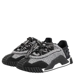 Black Gray NS1 Low Top Sneakers Shoes